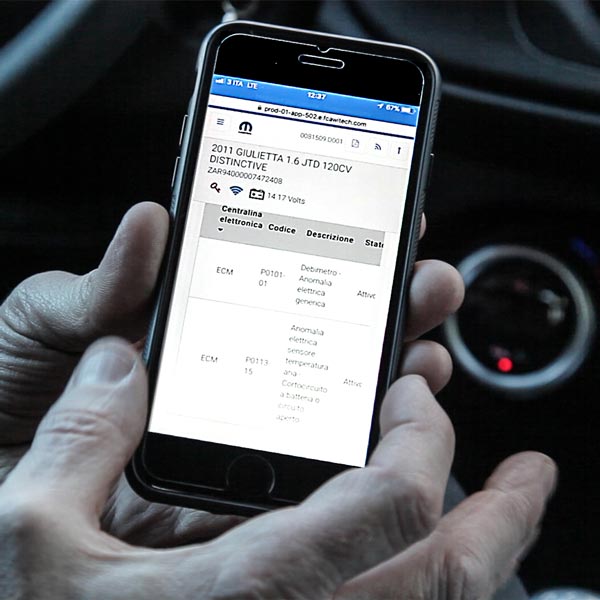 diagnosi guasti automobili come smartphone